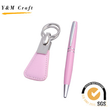 Hot Sale Promotional Gift Metal Keychain Pen Set